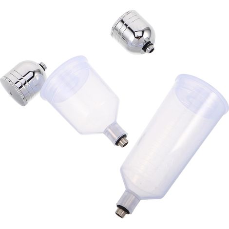4 Pièces Bouteilles de Peinture Aérographe en Plastique pour (1/5)