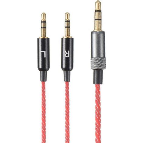 Câble multibrins pour casque Sol Republic Master Tracks (sans micro) - Rouge (1/5)
