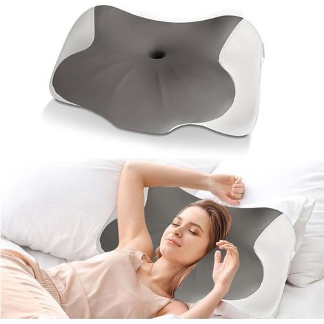 Smart Memory Foam Pillow, Bone Conduction Bluetooth Speaker, Built-in White Noise, Volume Control, Smart App Control, Sleep Pillow (1/4)