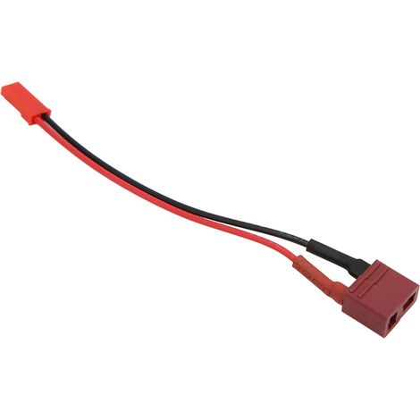 Câble d'adaptateur T femelle vers JST femelle pour voitures, avions et bateaux RC, longueur 119mm (1/5)