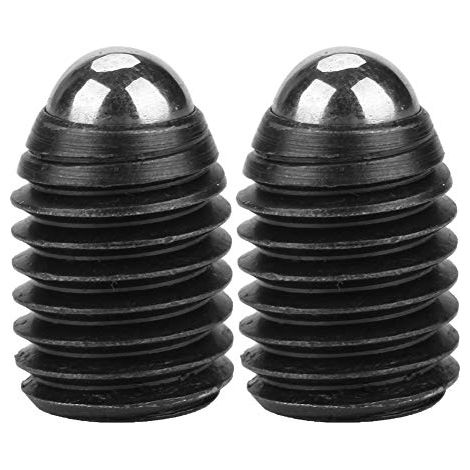 10 Pcs Plongeurs à Bille M12x16 Butées à Ressort Filetage Douille Hexagonale Acier Carbone Finition Oxyde Noire (1/5)