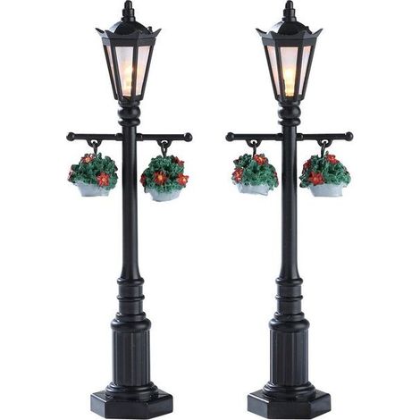 Old English Lamp Post Set of 2 B/O 4.5V Réf. 74231
