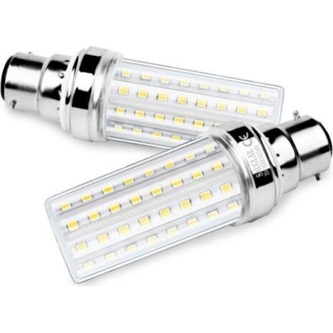 20W LED Corn Bulbs, 150W Incandescent Equivalent, 2300lm, 3000K Warm White, B22 Bayonet Bulbs, 3 Pack (1/3)
