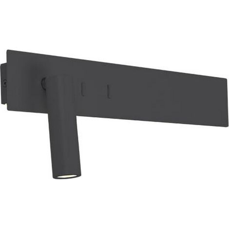 APPLIQUE LED NERO DA LETTURA ANTIRIFLESSO (1/2)