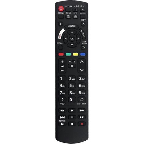 Télécommande de remplacement N2QAYB001180 pour téléviseurs LED Panasonic TX-40GX700E, TX-40GX710E, TX-50GX700E, TX-50GX710E, TX-58GX700E et TX-58GX710E (1/5)
