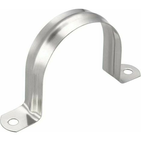 15 PCS 60 mm 304 Colliers de serrage en acier inoxydable Colliers de serrage en forme de U pour colliers de fixation de tuyaux, conduits et câbles Colliers de serrage pour rack de tuyaux en aci (1/4)