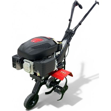 Motozappa a scoppio 139cc accensione elettronica con taglio 60 cm e motore 4 tempi a benzina