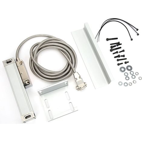 Échelle linéaire 2AE/3AE DRO en alliage d'aluminium moulé sous pression, 5 µm x 150 mm (1/5)