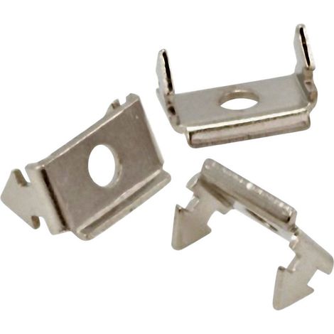 MH Connectors 2802-0001-04 2802-0001-04 Verriegelungslasche Silber 1 St.