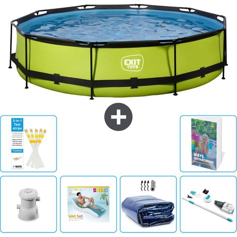 Exit Pool Rund - 360x76 cm - 7-teilig S261