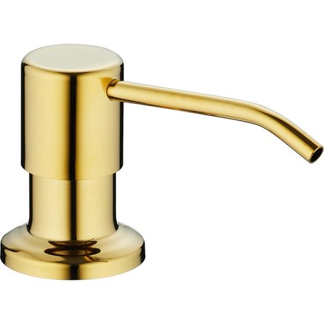 Mexen distributeur de liquide pour évier, doré - 6601320-50 (1/3)