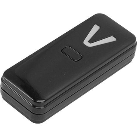 Purificateur d'air portable multifonction rechargeable, mini générateur d'ions négatifs pour intérieur et extérieur, métal noir (1/5)
