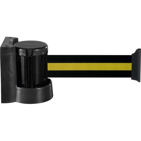 Moravia Wandgurt MORION schwarz/gelb/schwarz Gurtlänge 3000 mm