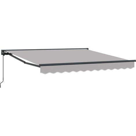 Maison Exclusive - Struttura della tenda Grigio chiaro 300 x 250 cm