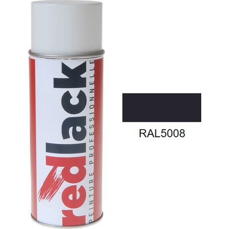 Bomboletta di Vernice spray 400ml – RAL 5008 – Blu grigio – satinata – multisupporto – Redlack