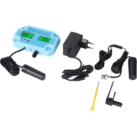 Testeur pH TDS Température numérique portable, écran LED haute précision pour piscine aquarium eau potable, compact ABS (1/5)