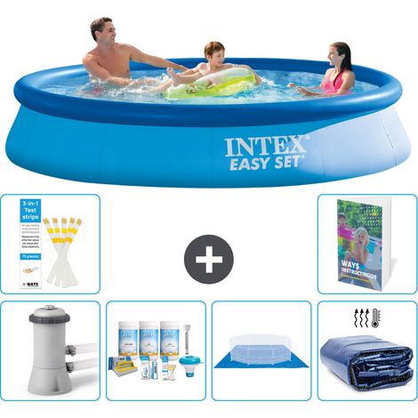 Easy Set Pool Rund - 366x76 cm - 7-teilig S289