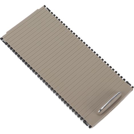 Porte-gobelet à rouleau coulissant pour Console centrale, couvercle aveugle de remplacement pour MercedesBenz W204 W212 (Beige) A20468076079051 (1/5)
