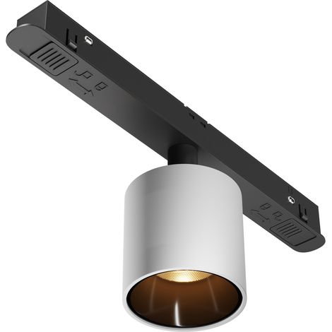 Spot sur rail magnétique LED 6W 3000K Maytoni noir (1/5)