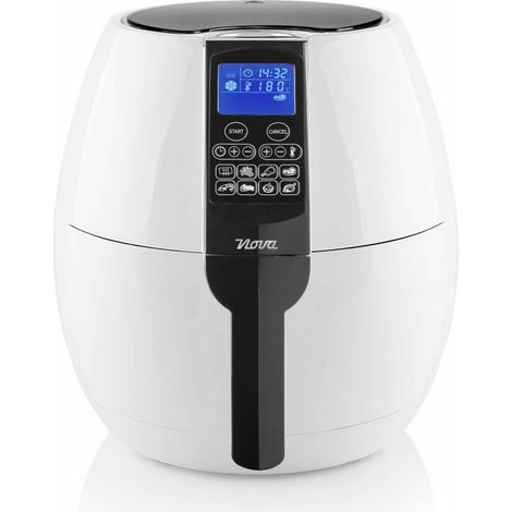 NOVA FRIGGITRICE AD ARIA XL 3,2LT 1500W DISPLAY LCD BIANCO (1/5)