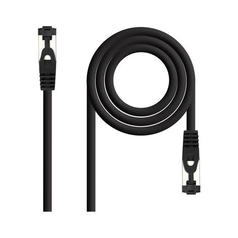 CABLE RED CAT.6 UTP AWG26 CCA, NEGRO, 10 M