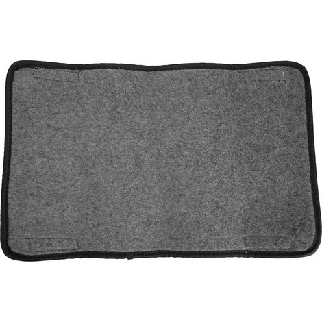 Tapis antidérapant pour repose-pieds de scooter électrique senior, tapis de sol caoutchouc pour déambulateur, protection antidérapante pour véhicule PMR (1/5)