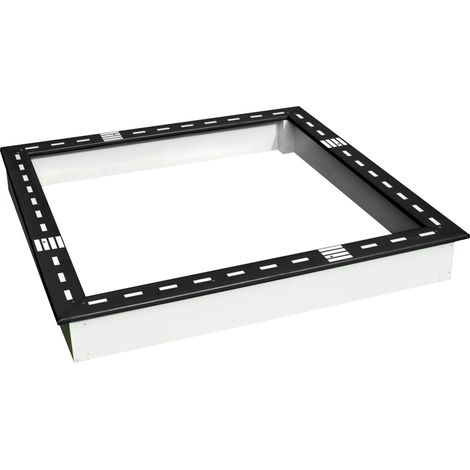 SUNNY Sandy Bac à Sable Enfant en noir / Blanc avec motif de rue Bac à Sable pour Enfants en Bois avec bâche & Rue pour chariot de jeu 127 x 127 cm