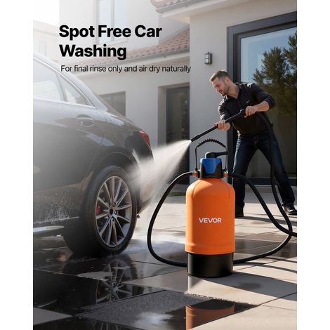 Déminéralisateur d'Eau pour Rinçage Auto sans Traces, Système d'Eau Désionisée Portable, pour Véhicules Motos Vitres, avec Résine d… (1/5)