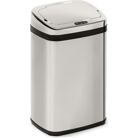 Cleansmann 30 Mülleimer Sensor 30 Liter für Müllbeutel ABS verchromt