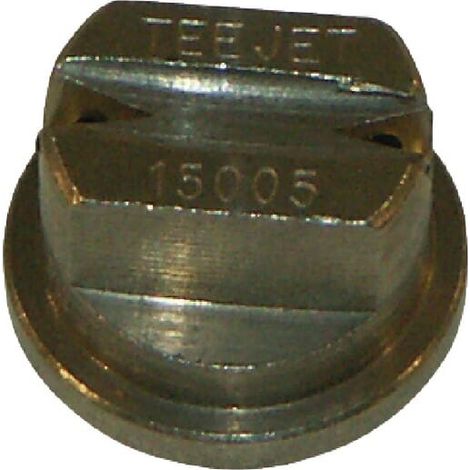 Tobera anti-deriva venturi doble chorro plano TQ 150掳 05 acero inoxidable TeeJet TEEJET TQ15005SS