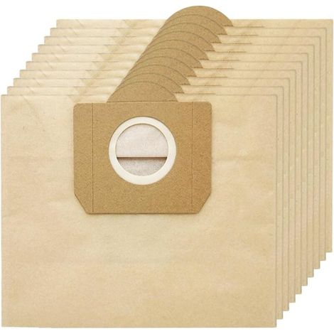 10 Pièces sac aspirateur, sac à poussière, sacs filtre papier, sacs d&39aspirateur accessoires compatible pour Série WD3 A2204/ (1/4)