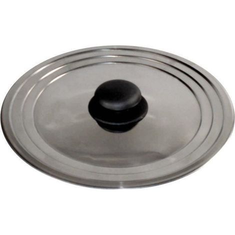 Couvercle inox universel 22 à 26 cm - Baumalu - 343725 (1/3)