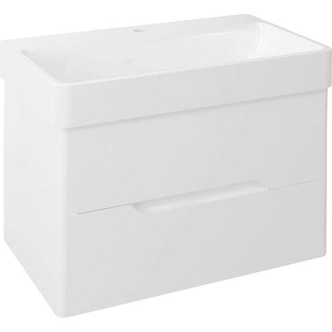 Sapho Mediena - Mobile lavabo 760x510x490 mm, bianco opaco MD080