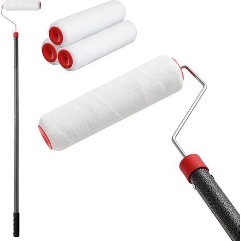 Rouleaux de peinture noirs de 2,4 m (1/5)