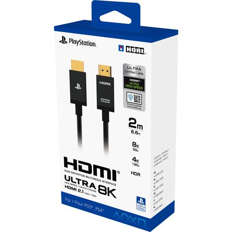 HORI 2 meter HDMI CABLE ULTRA HIGH SPEED