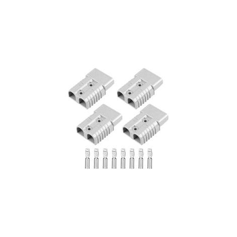 4-teiliger 175A-Schnellanschlussstecker, Schnellanschlussstecker, Schnellbatterieanschlussstecker, Autobatterieklemmen für Auto, Wohnmobil, Wohnwagen, Motorrad, Boot (1/4)