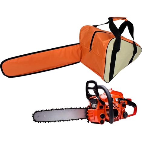 CCYKXA Kettensägen-Aufbewahrungstasche – Robuste, wasserdichte Transporttasche mit gepolsterter Innenauskleidung für 50-cm-Kettensägen, aus hochdichtem Oxford-Gewebe  Schützt Werkzeuge