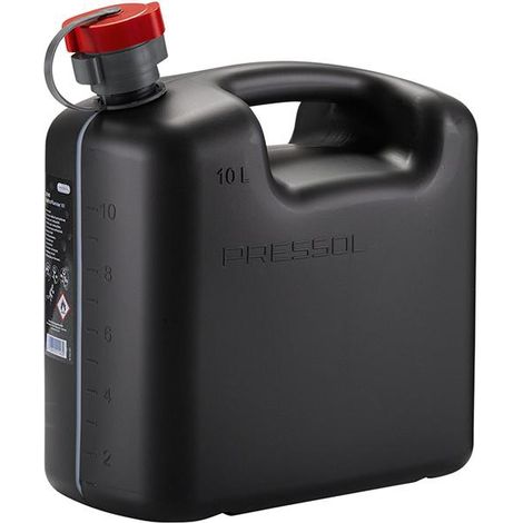 PRESSOL Kraftstoffkanister HDPE 10l mit Sichtfenster