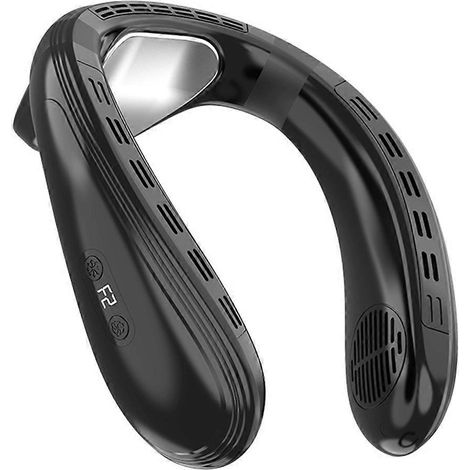 Cou suspendu petit ventilateur recharge USB lazy bladeless turbine sur soi refroidissement climatiseur refrigeration (1/5)