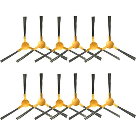 Set mit 12 Seitenbürsten, kompatibel mit Netbot X500, X600 Pro und S15 Saugrobotern (1/4)