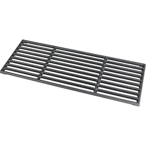 43cm Universelle Noir Plancha de Cuisson pour Char Broil, Enders Boston Black 4 IK Turbo, Gourmet BBQ, Fonte émaillée (1/3), Pièce de Rechange Grille de Cuisson Massive émaillée Grill à Gaz (1/5)