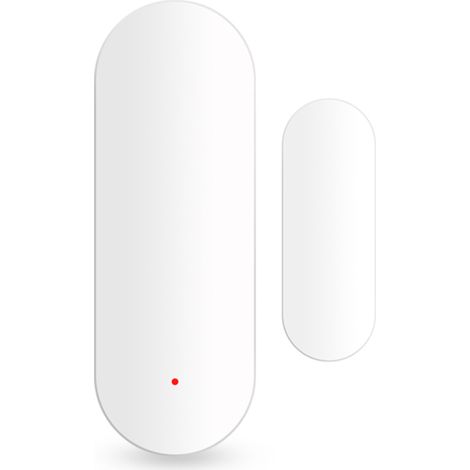 Sensor de puerta Zigbee inteligente, controlable a través de la aplicación Tuya, detector de apertura/cierre de puerta, interruptor magnético, sensor de ventana, alarma de seguridad para el hogar inte (1/5)