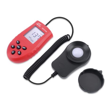 Luxmetro Luxometro Tester Misuratore Luce Intensita' Esposimetro Digitale o-200.000 LUX (1/4)