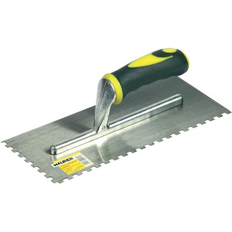 FRATTONE MAURER ACCIAIO M/GOMMA 280X120MM DENTE 5X 7 SX