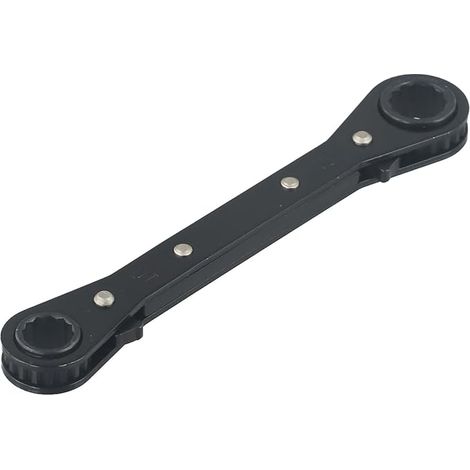 Set di chiavi a cricchetto reversibili a doppia estremità da 6 a 21 mm, chiave a bussola bidirezionale per riparazioni auto, utensile da meccanico con caricamento angolare e finitura lucida.