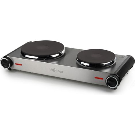 Réchaud électrique 2 feux 2500w - Tristar - KP-6248