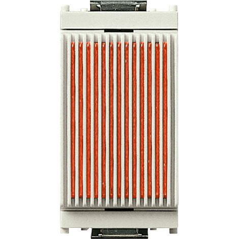 VIMAR - 16431.R.B Spia diffusore rosso bianco
