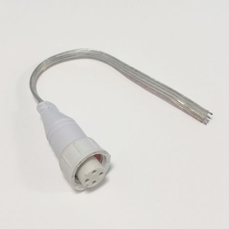 Connecteur femelle étanche pour néon flexible RGB