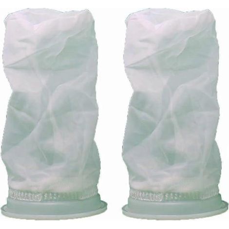 Sac filtrant compatible à mailles fines, précision 200 mesh, indéchirable et réutilisable, en nylon NC, idéal pour la filtration de l'eau dans les réservoirs IBC. (1/4)