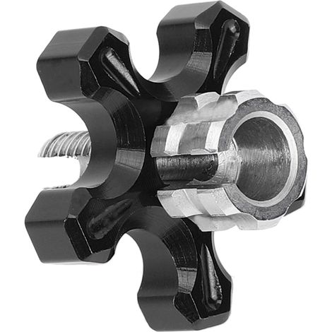Ajusteur universel câble embrayage aluminium CNC modification moto noir (1/5)